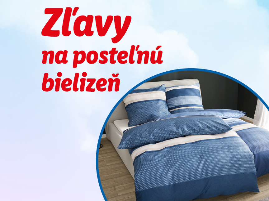 Zľavy na posteľnú bielizeň