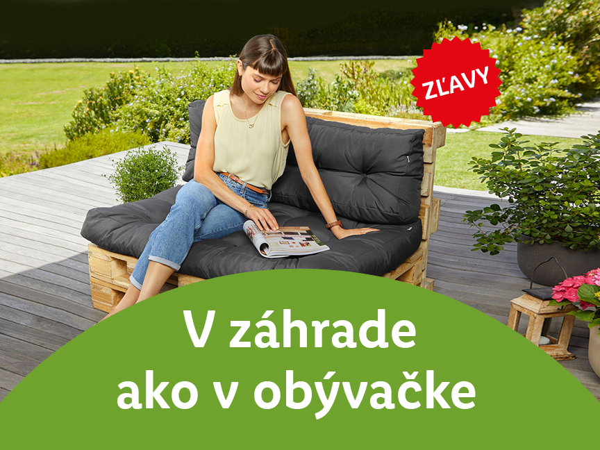 Zľavy na záhradný nábytok