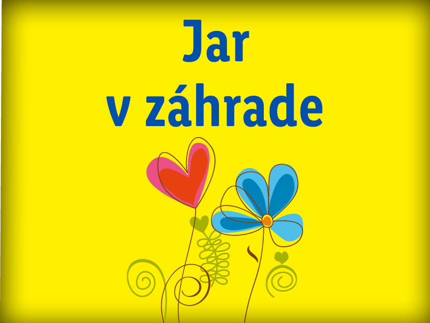 Jar v záhrade