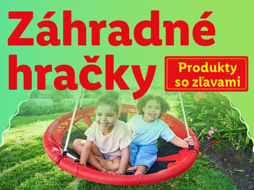 Záhradné hračky - Produkty so zľavami