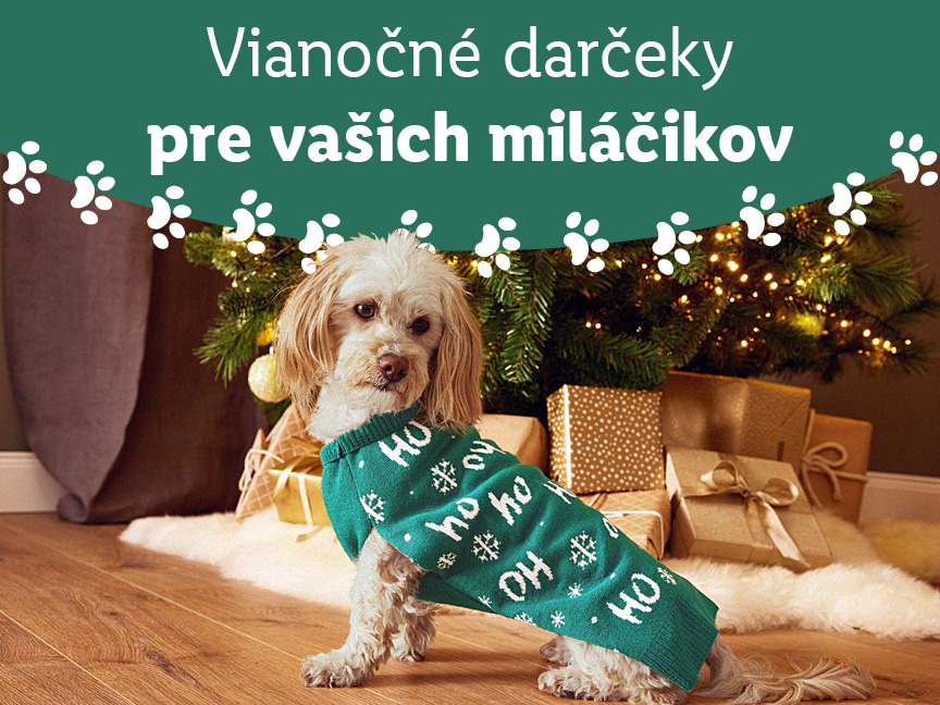 Darčeky pre domácich miláčikov za packu