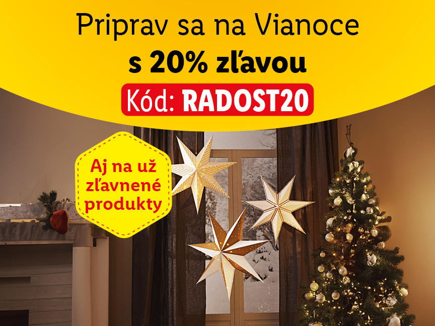 Zľava 20 %