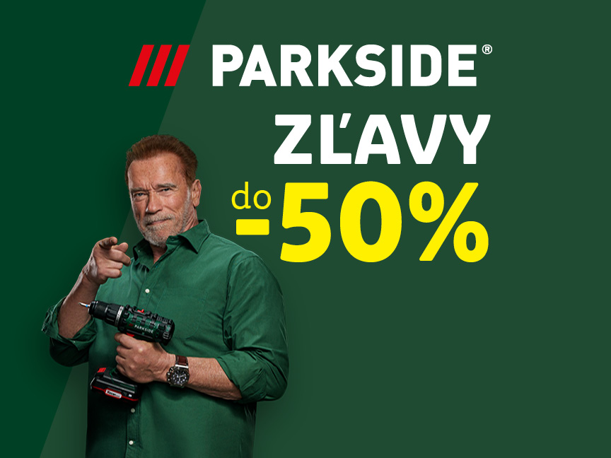 Parkside zľavy až -50%