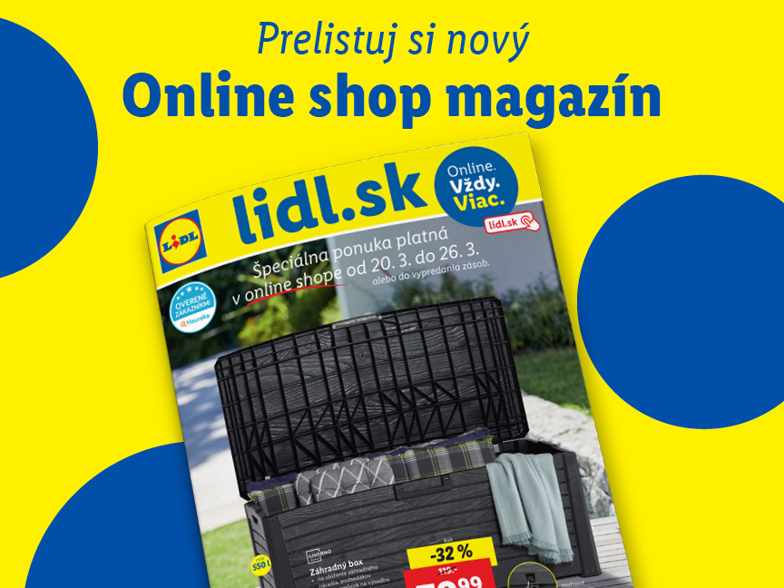 Online shop magazín