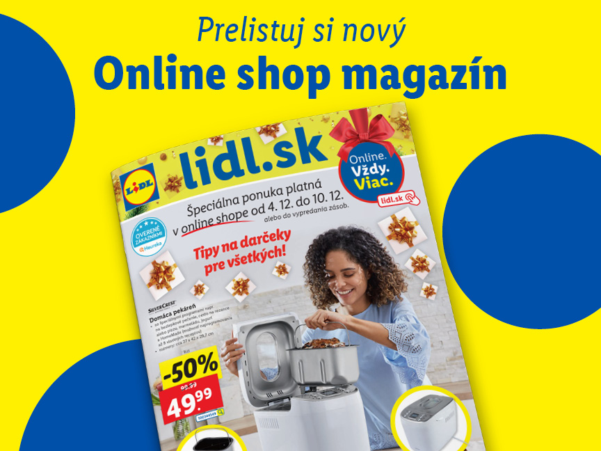 Online shop magazín