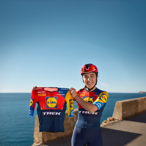 Cyklistický dres Lidl-Trek.