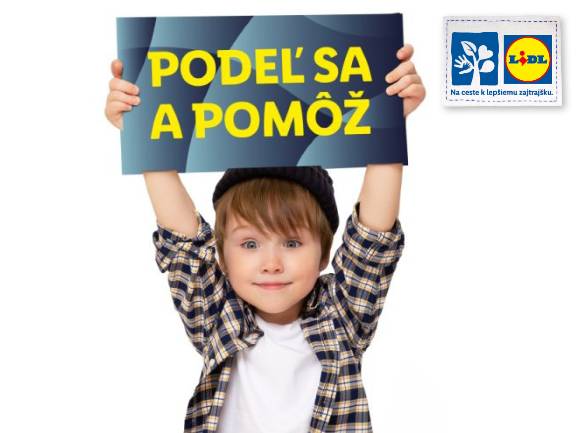 Podeľ sa a pomôž