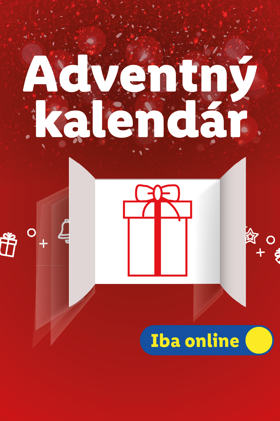Adventný kalendár s novými zľavami každý deň, iba online.