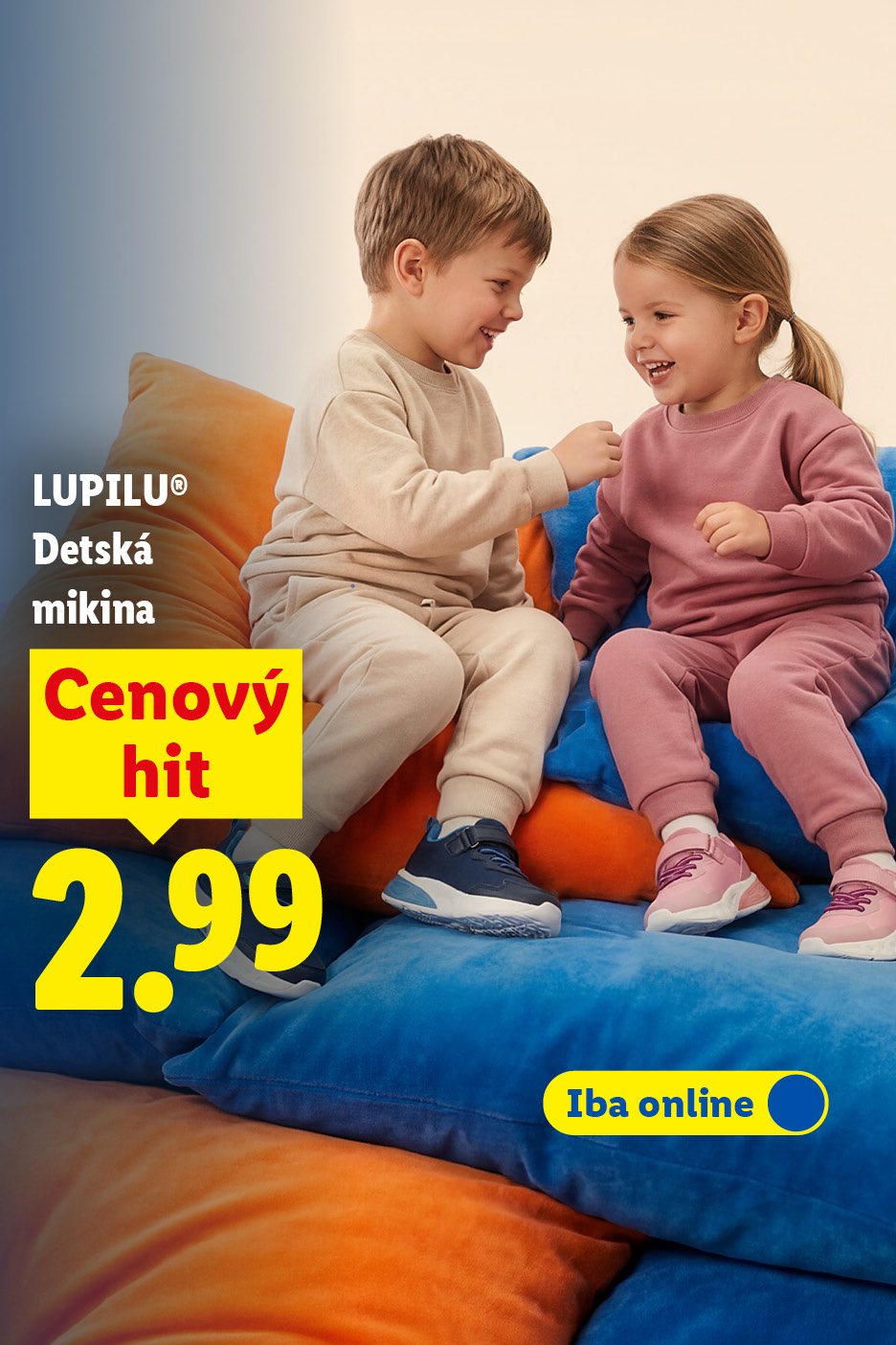 Detská móda. Mikina s hodnotením5/5 hviezdičiek z 13 hodnotení - cenový hit za 2,99 €. Iba online.