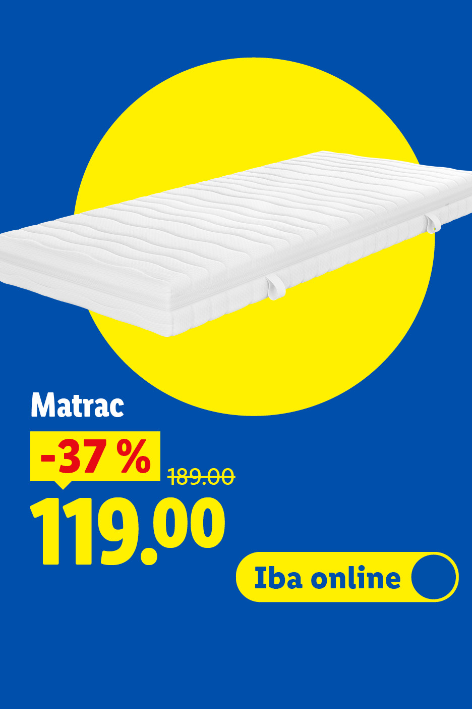 Nový matrac pre lepší spánok. Zľavy na matrace v online shope.