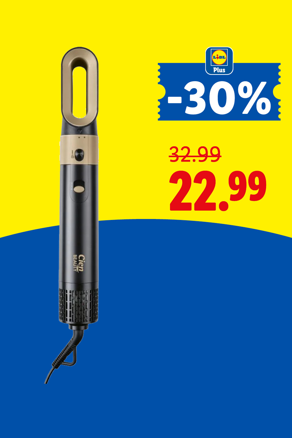 Sušič vlasov Cien Beauty so zľavou 30%, pôvodne 32.99, teraz 22.99.