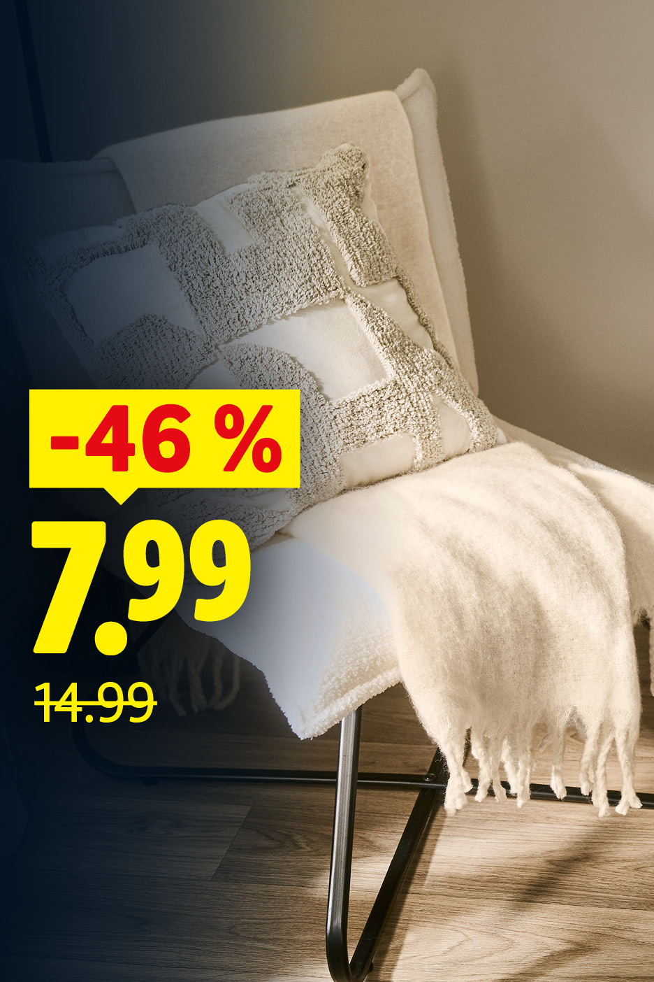 Útulná domácnosť: LIVARNO® Deka, 130 x 170 cm za 7,99 € (-46 %, pôvodne 14,99 €). Iba online.