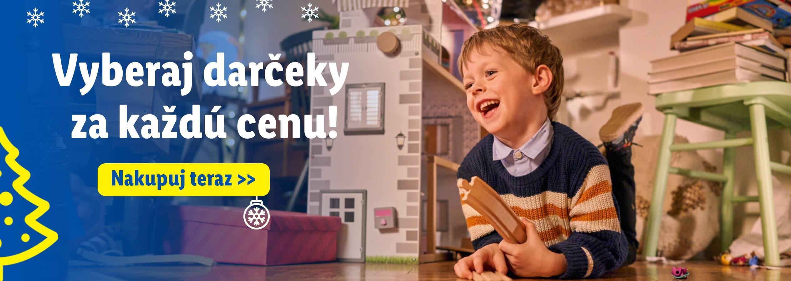 Chcem vybrať vianočný darček