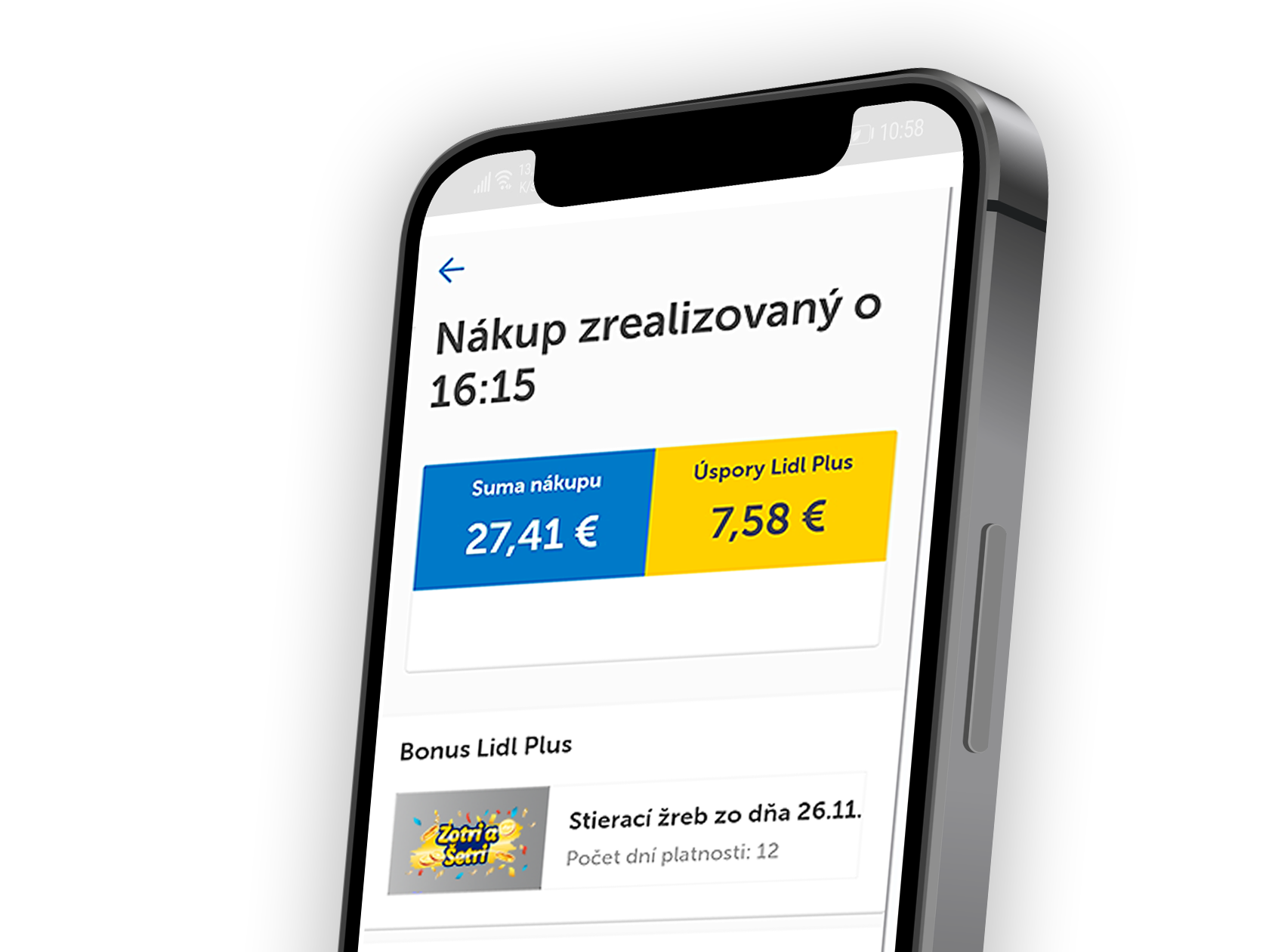 Sumár nákupu