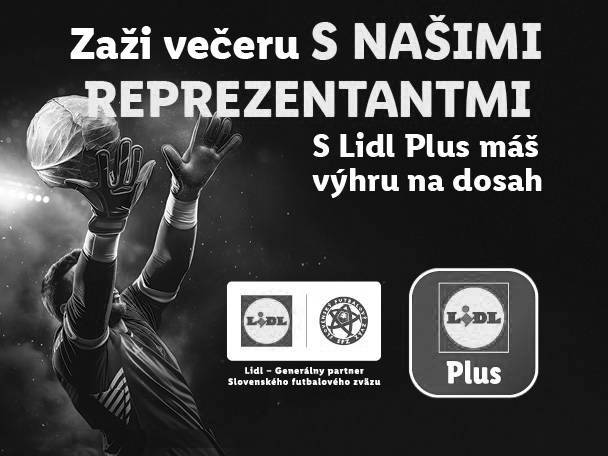 Večer s našimi reprezentantmi; Lidl Plus: šanca na výhru!