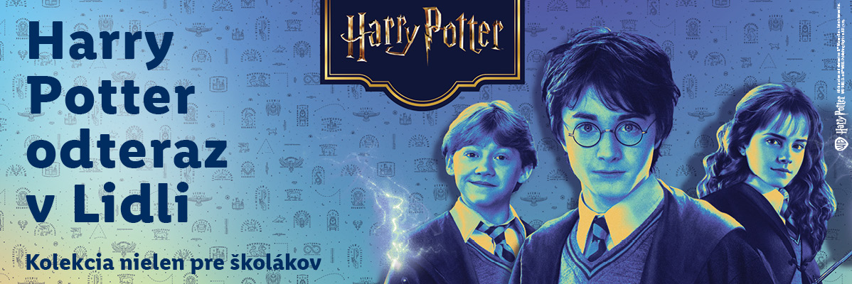 Harry Potter kolekcia v Lidli pre školákov.