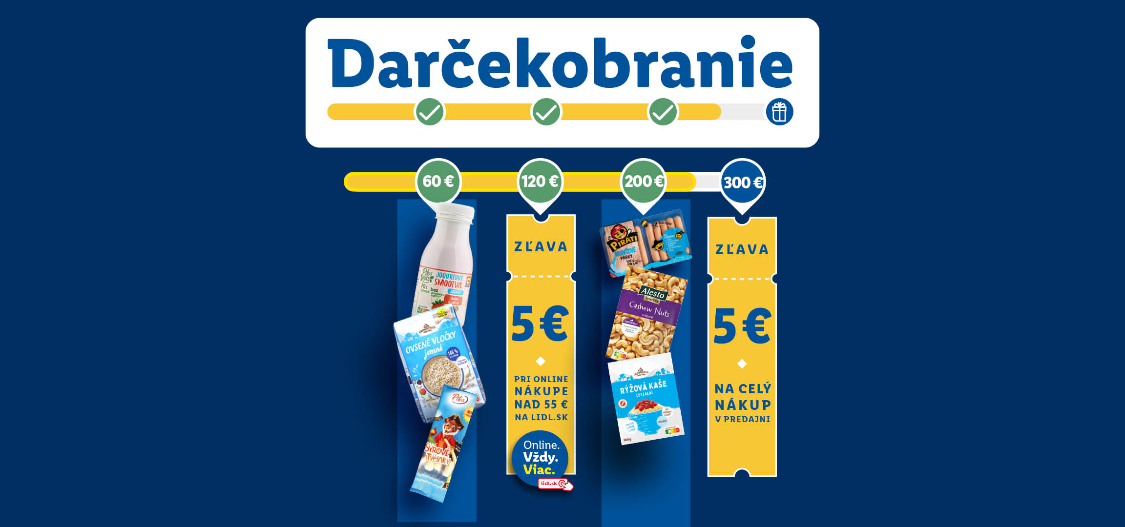 Lidl Plus: Darčekobranie – nakupuj a získaj odmeny v mesiaci august. 