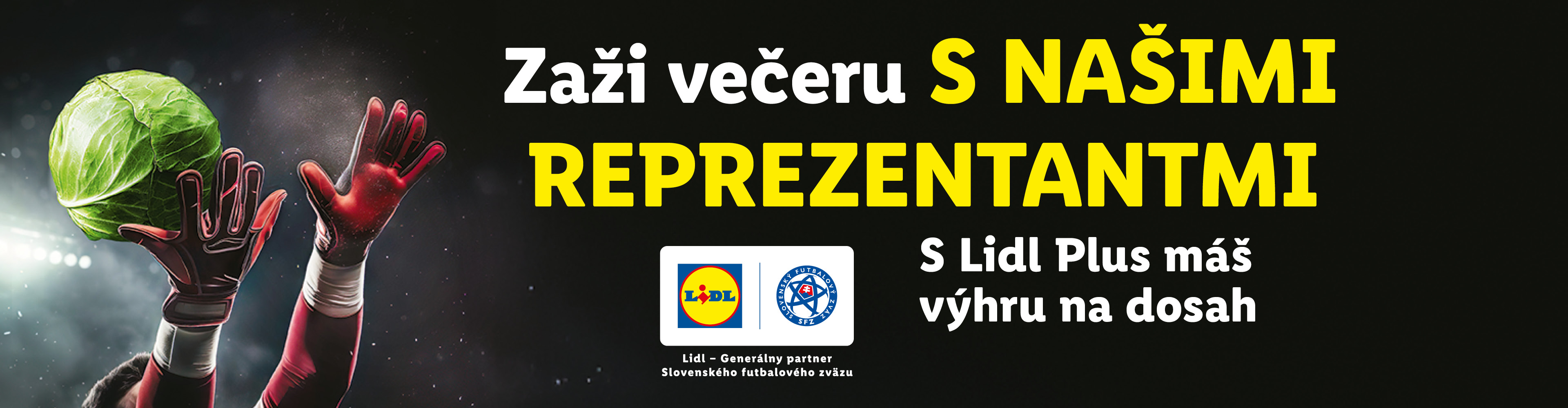 Lidl a slovenský futbal: vyhraj s Lidl Plus.