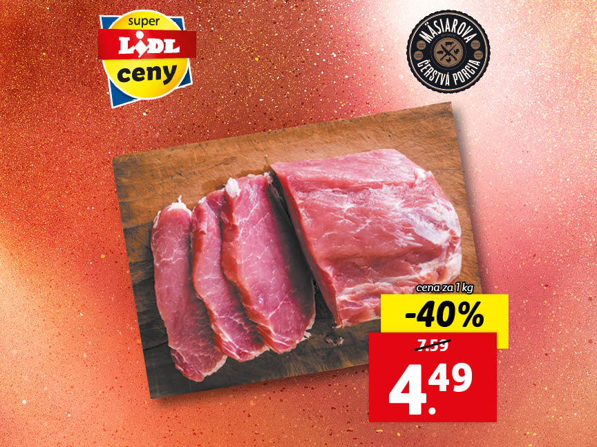 Čerstvé mäso a ryby 