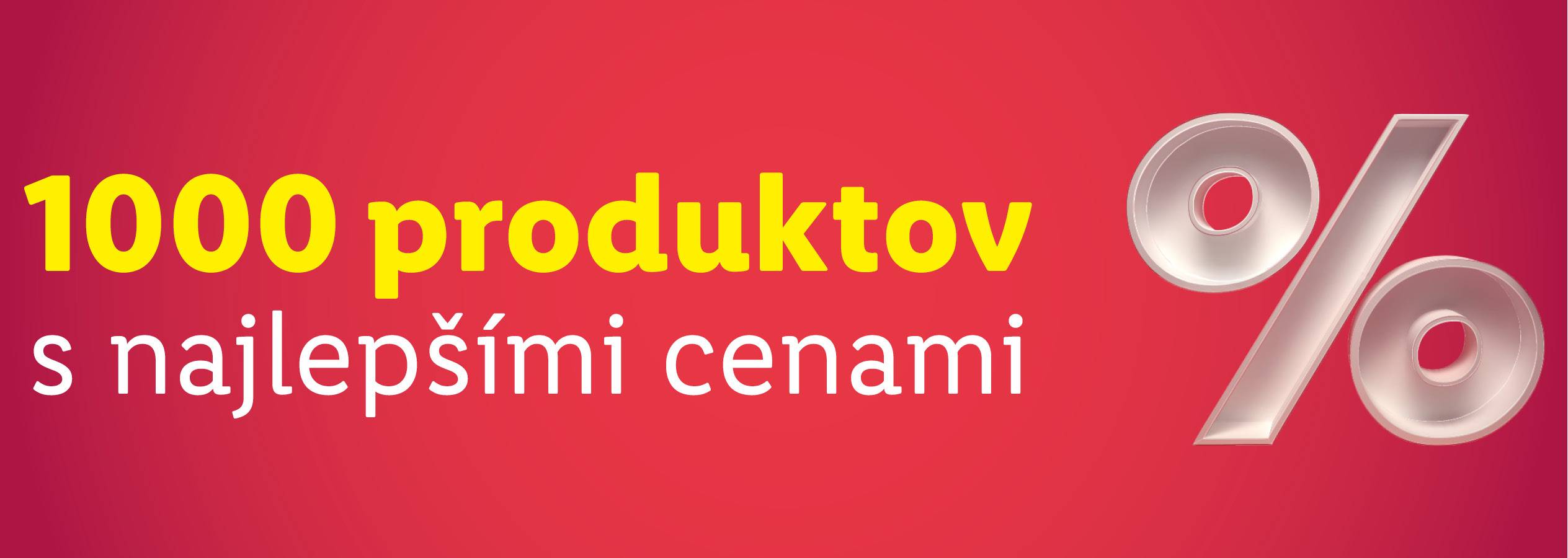 1000 produktov s najlepšími cenami