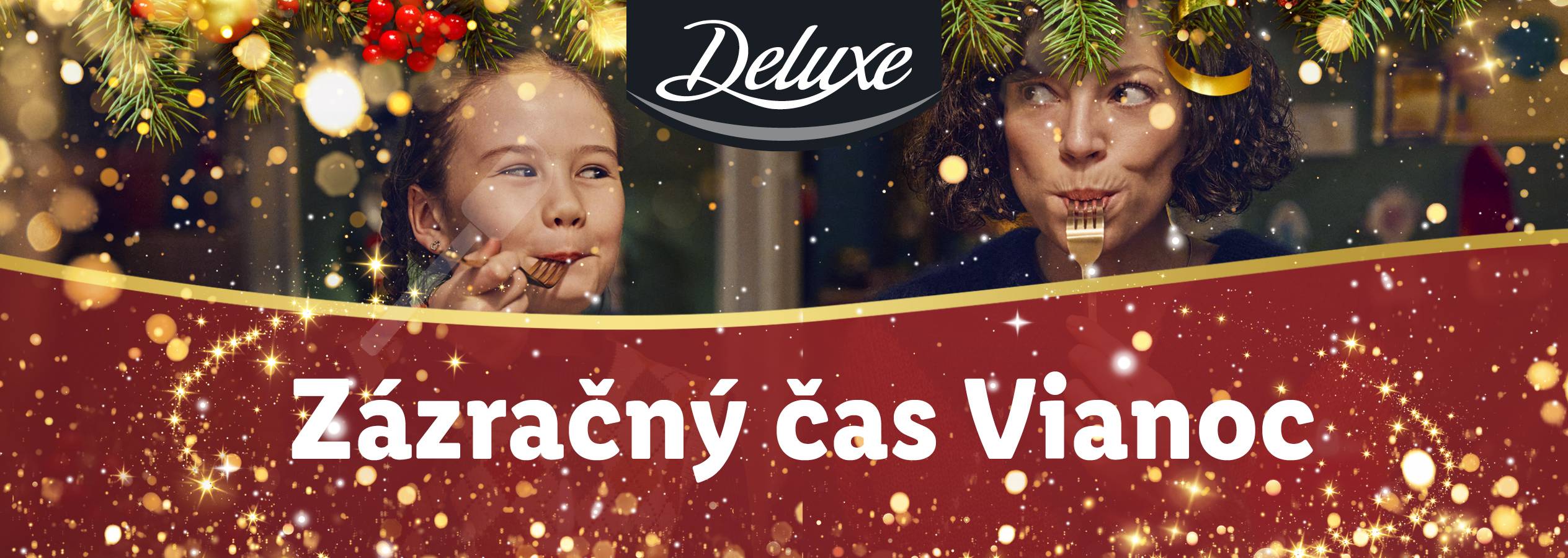 Deluxe: slávnostná vianočná večera.