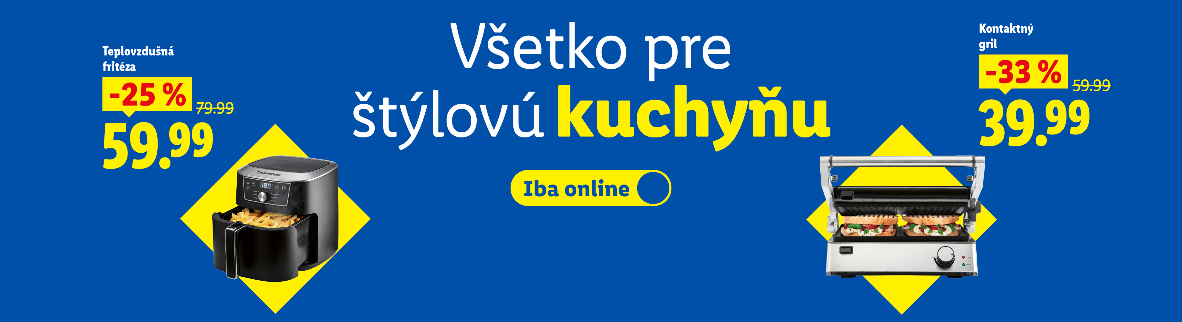 Všetko pre štýlovú kuchyňu iba v online shope.