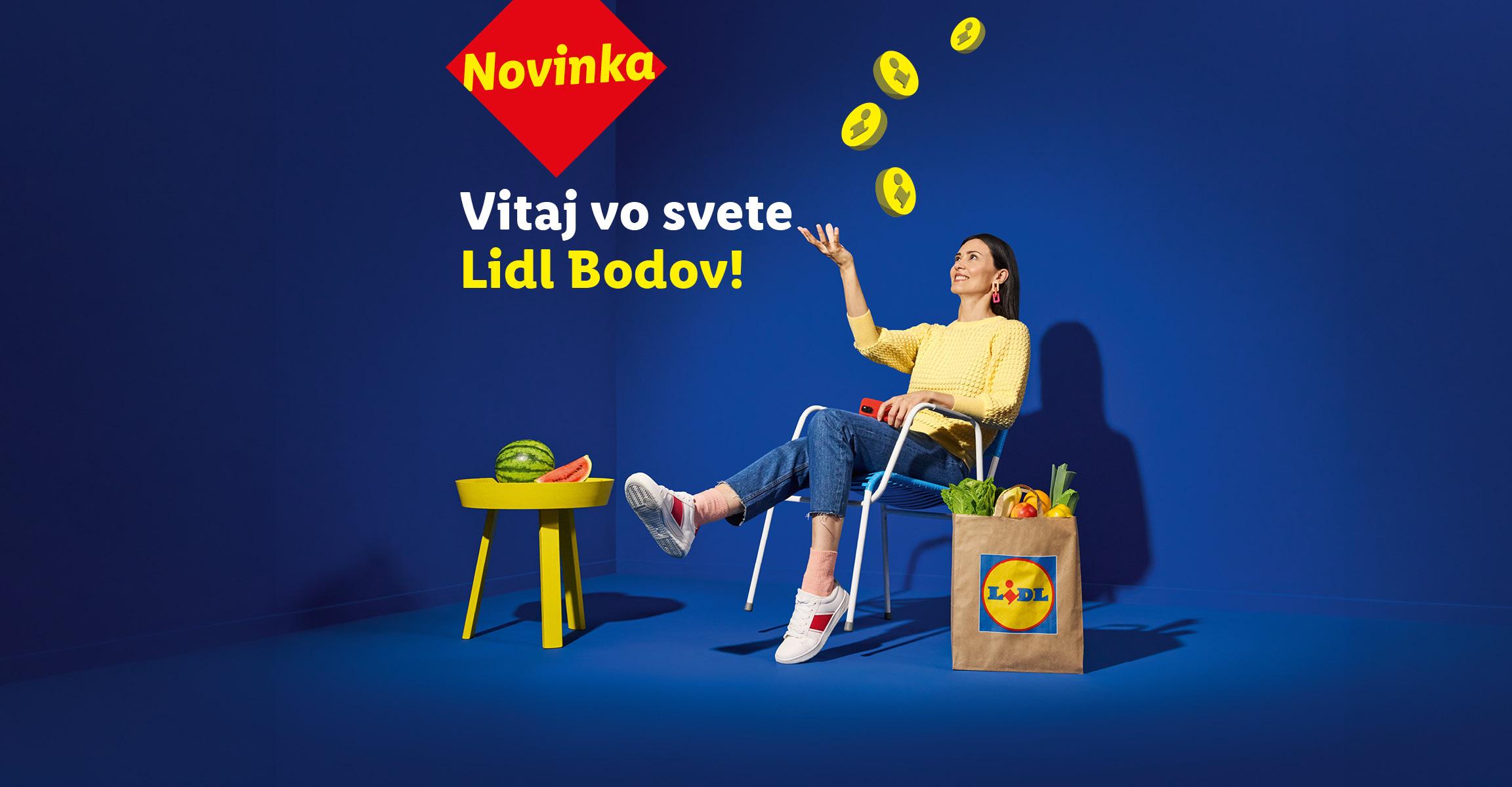 Novinka. Vitaj vo svete Lidl Bodov!