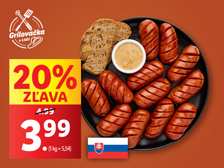 Pochúťky na grilovanie od 10. júla