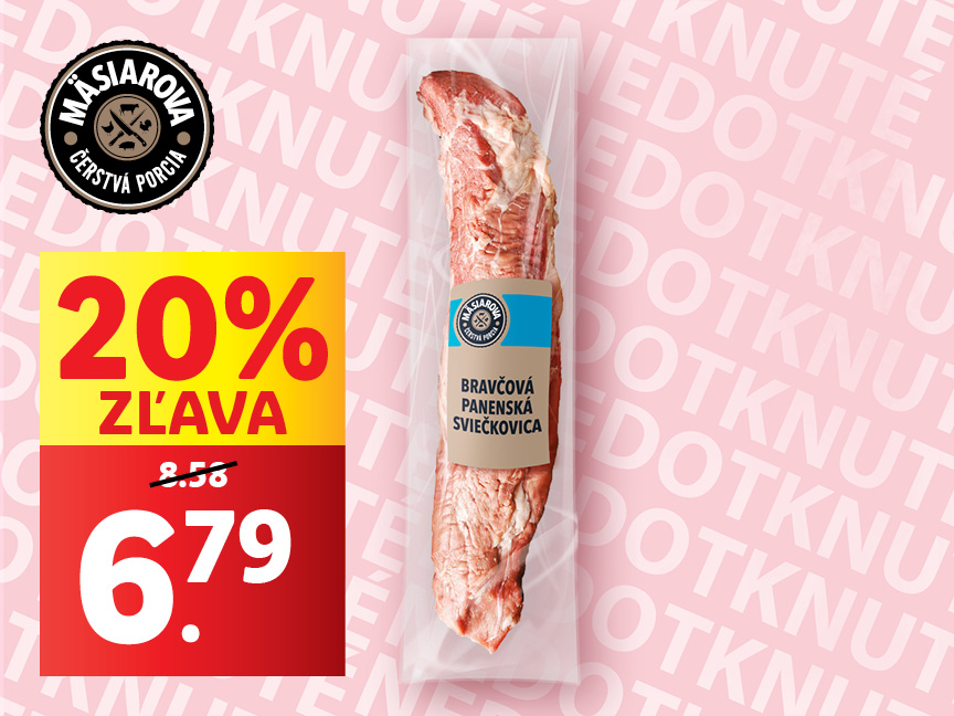 Ponuka čerstvého mäsa a rýb od 10. júla