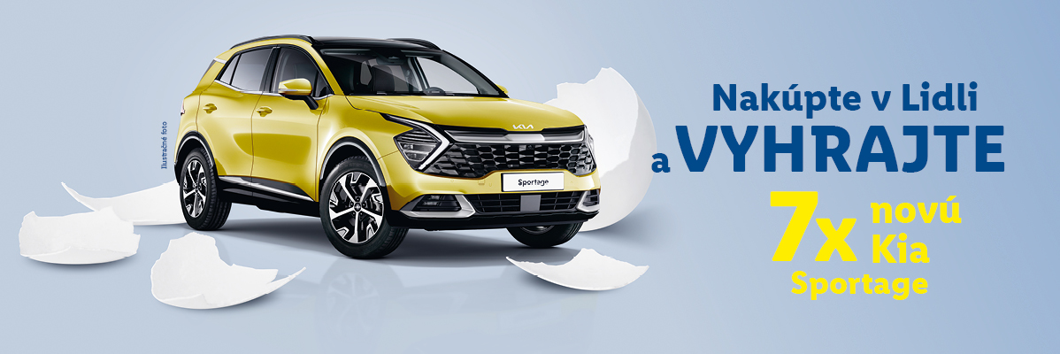 Vyhrajte 7 Kia Sportage! Súťaž Lidl.