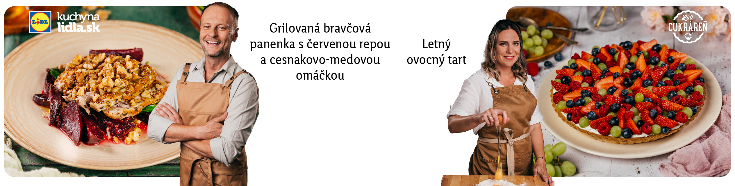 Lidl kuchyňa: recept na pečené mäso s červenou repou a ovocný koláč.