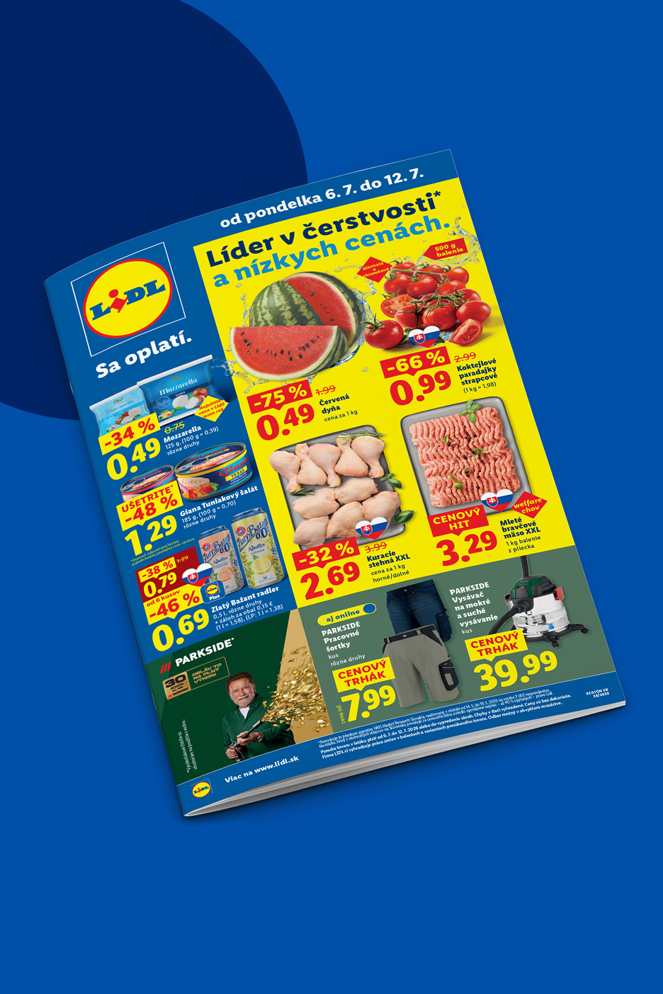 Lidl leták platný od 6. do 12. júla.