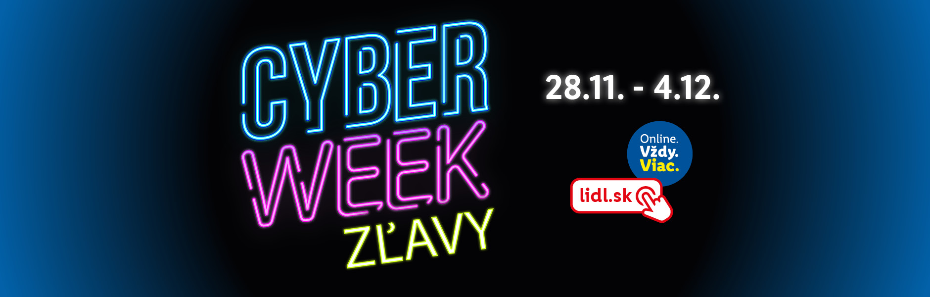 Cyber week zľavy